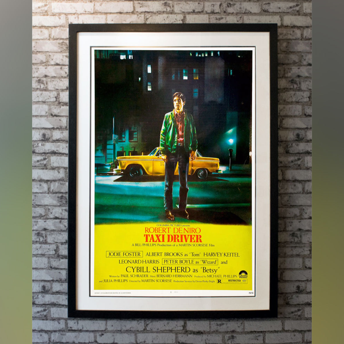 Original Movie Poster of Taxi Driver (1976)