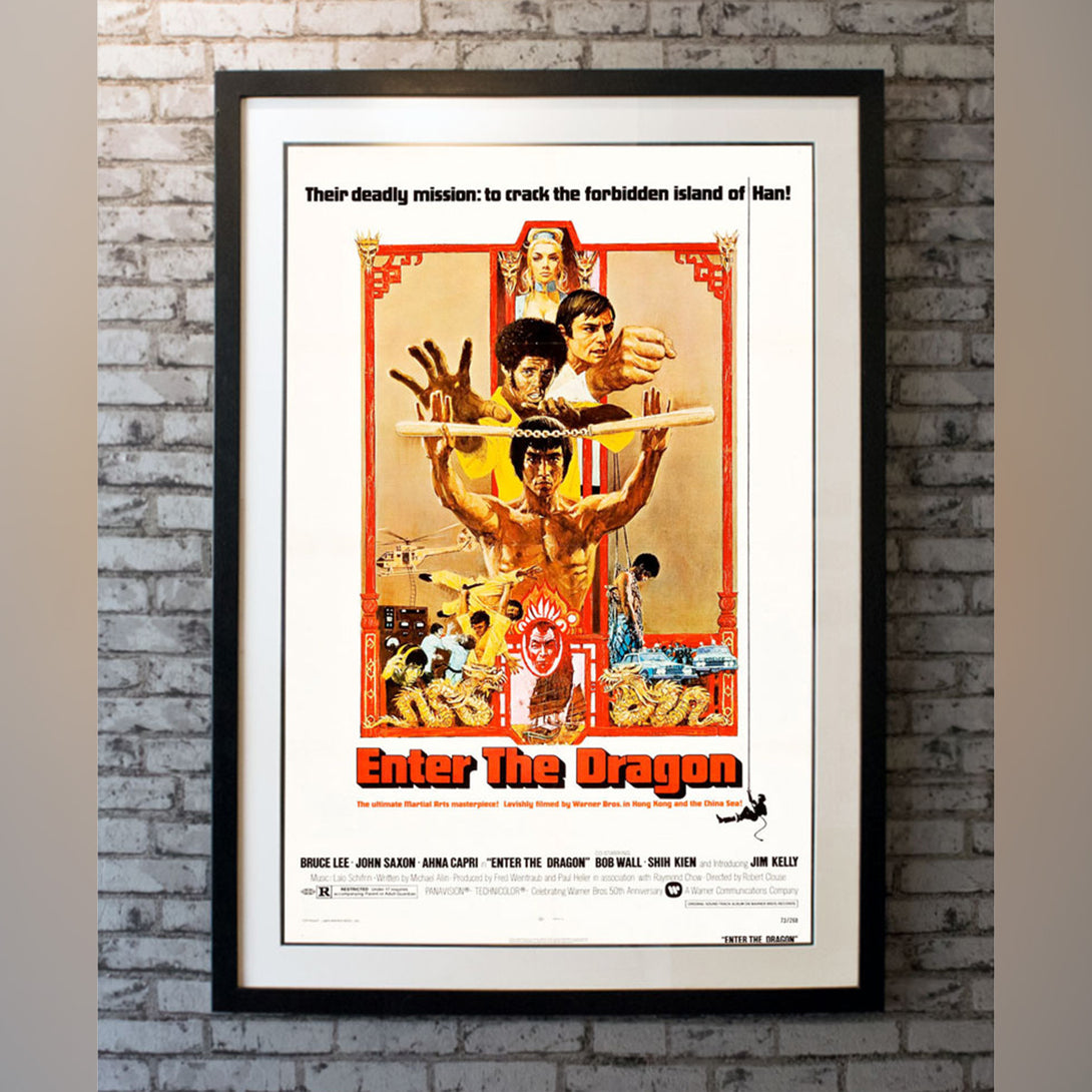 Original Movie Poster of Enter The Dragon (1973)