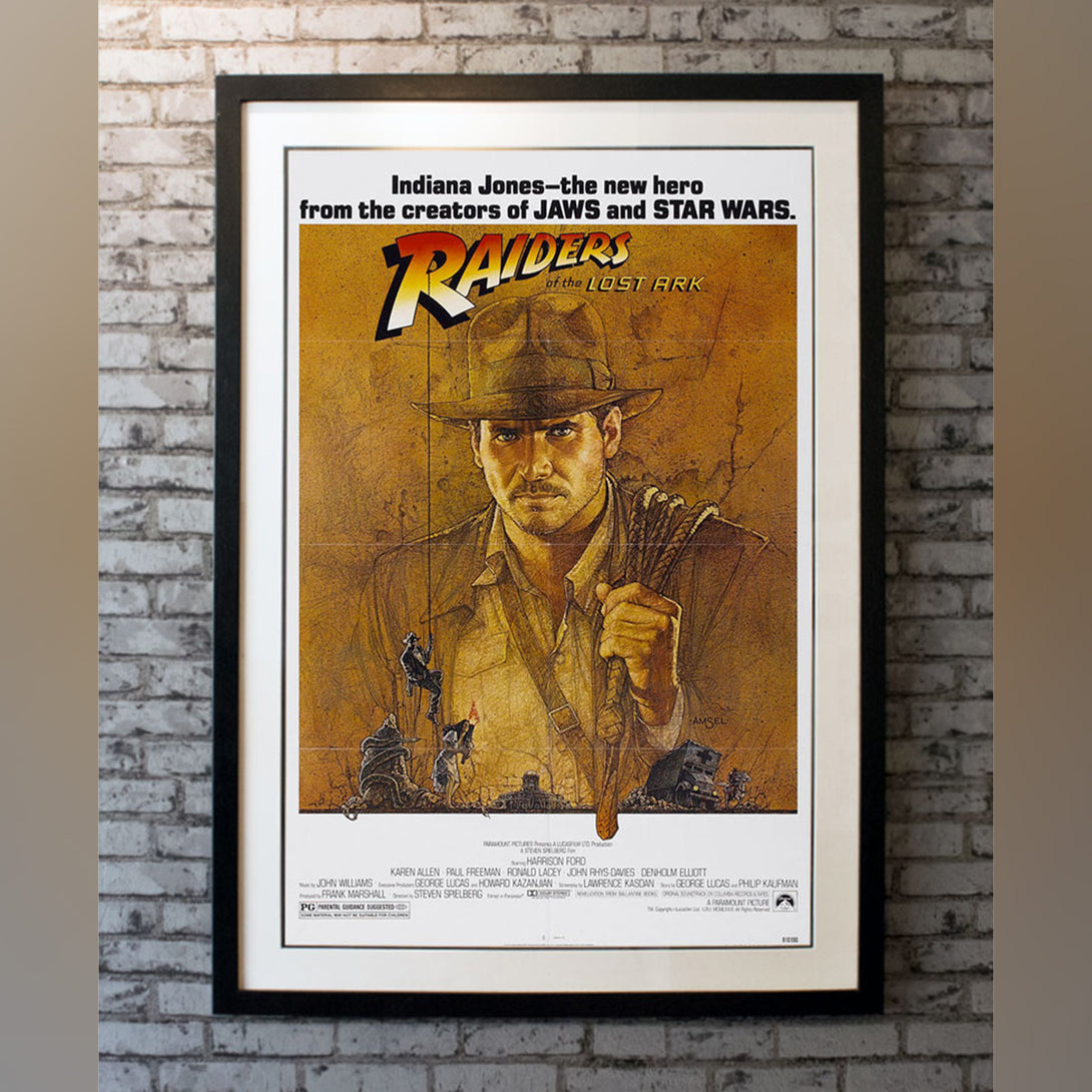 Original Movie Poster of Raiders Of The Lost Ark (1981)