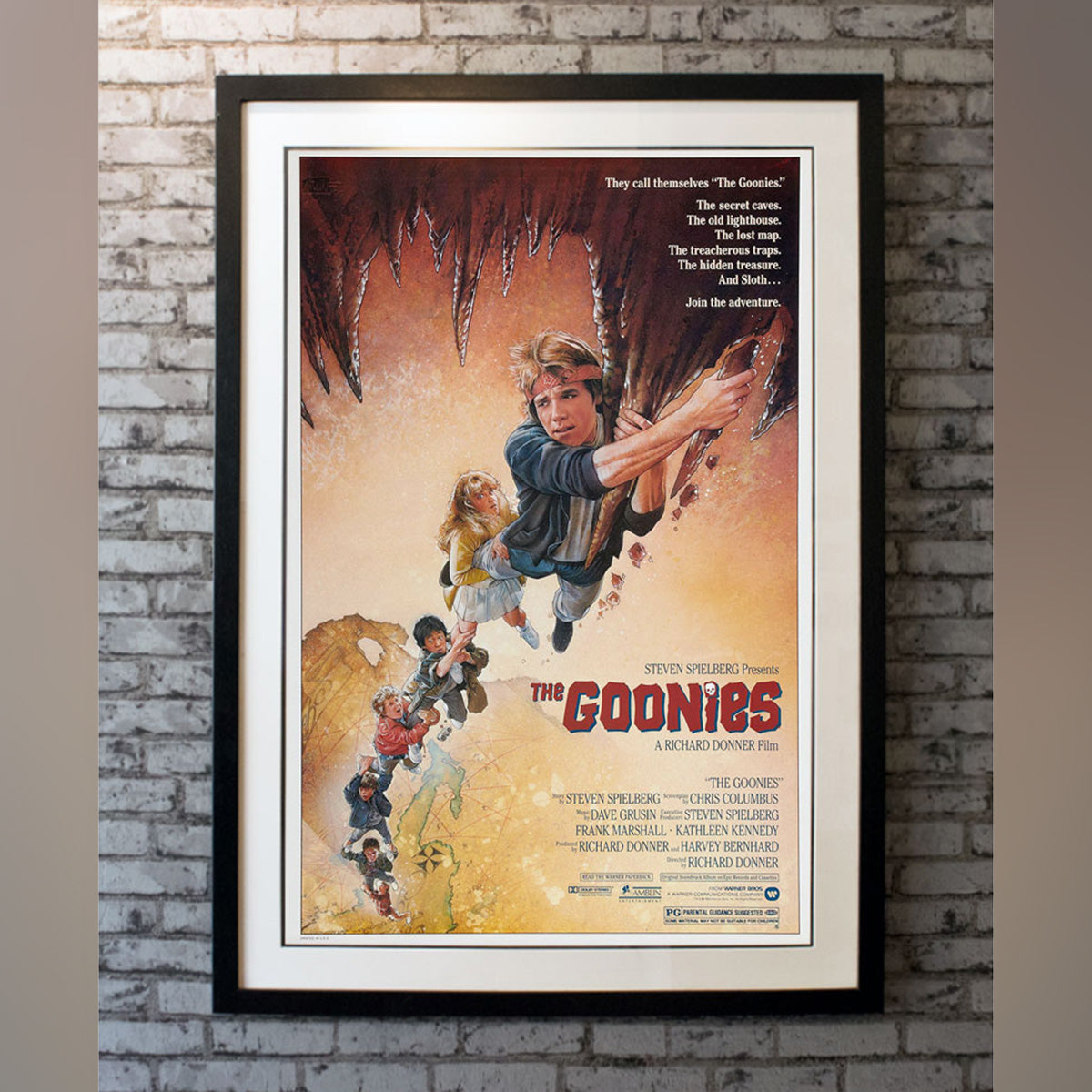 Original Movie Poster of Goonies, The (1985)