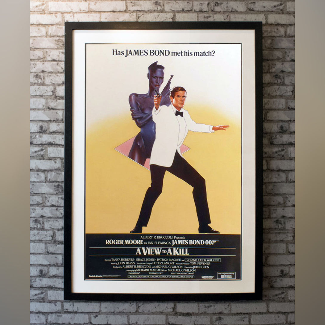 Original Movie Poster of A View To A Kill (1985)