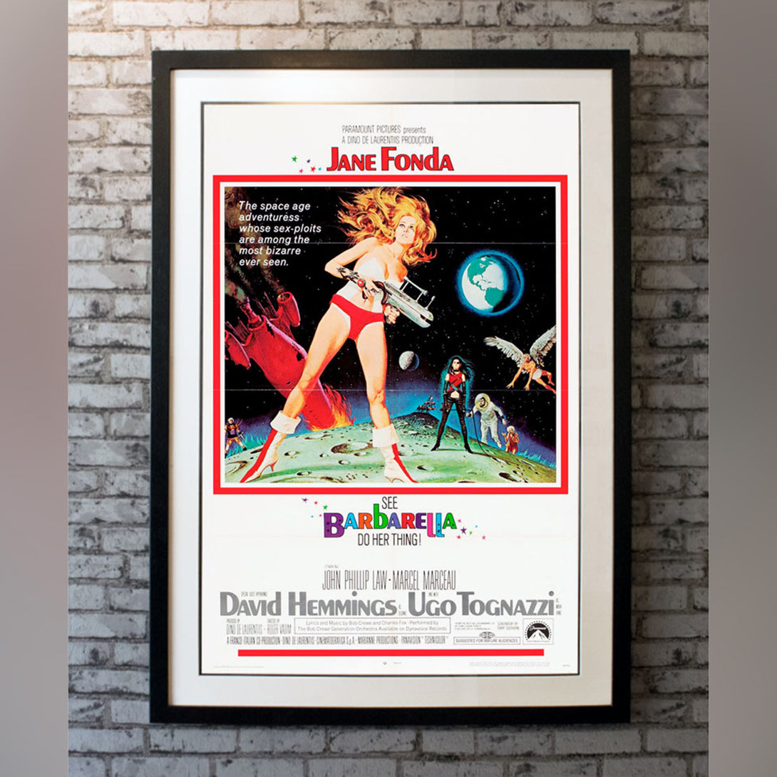 Original Movie Poster of Barbarella (1968)