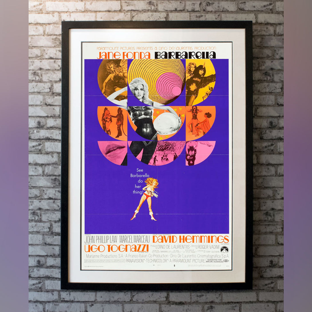 Original Movie Poster of Barbarella (1968)