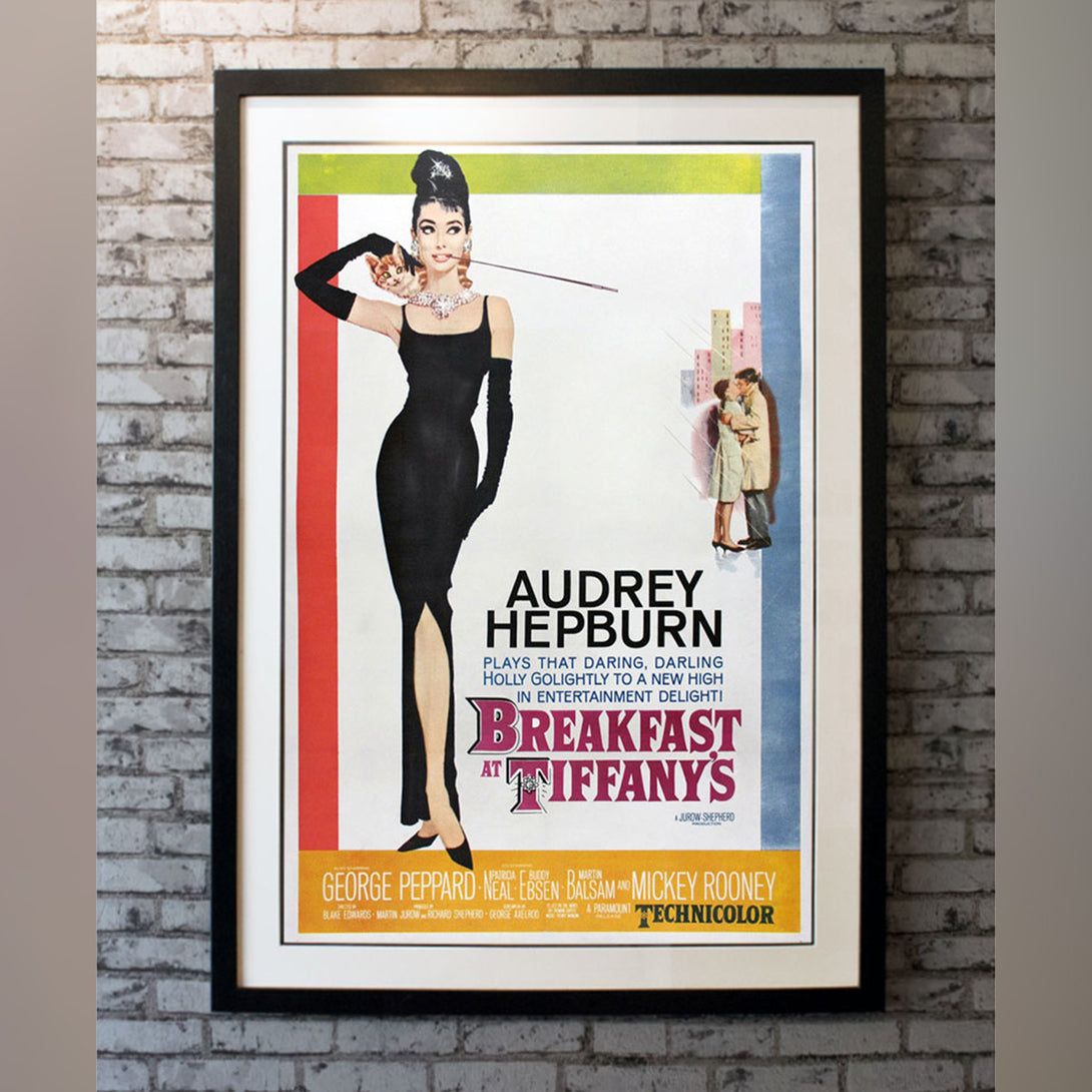 Original Movie Poster of Breakfast At Tiffany's (1961)