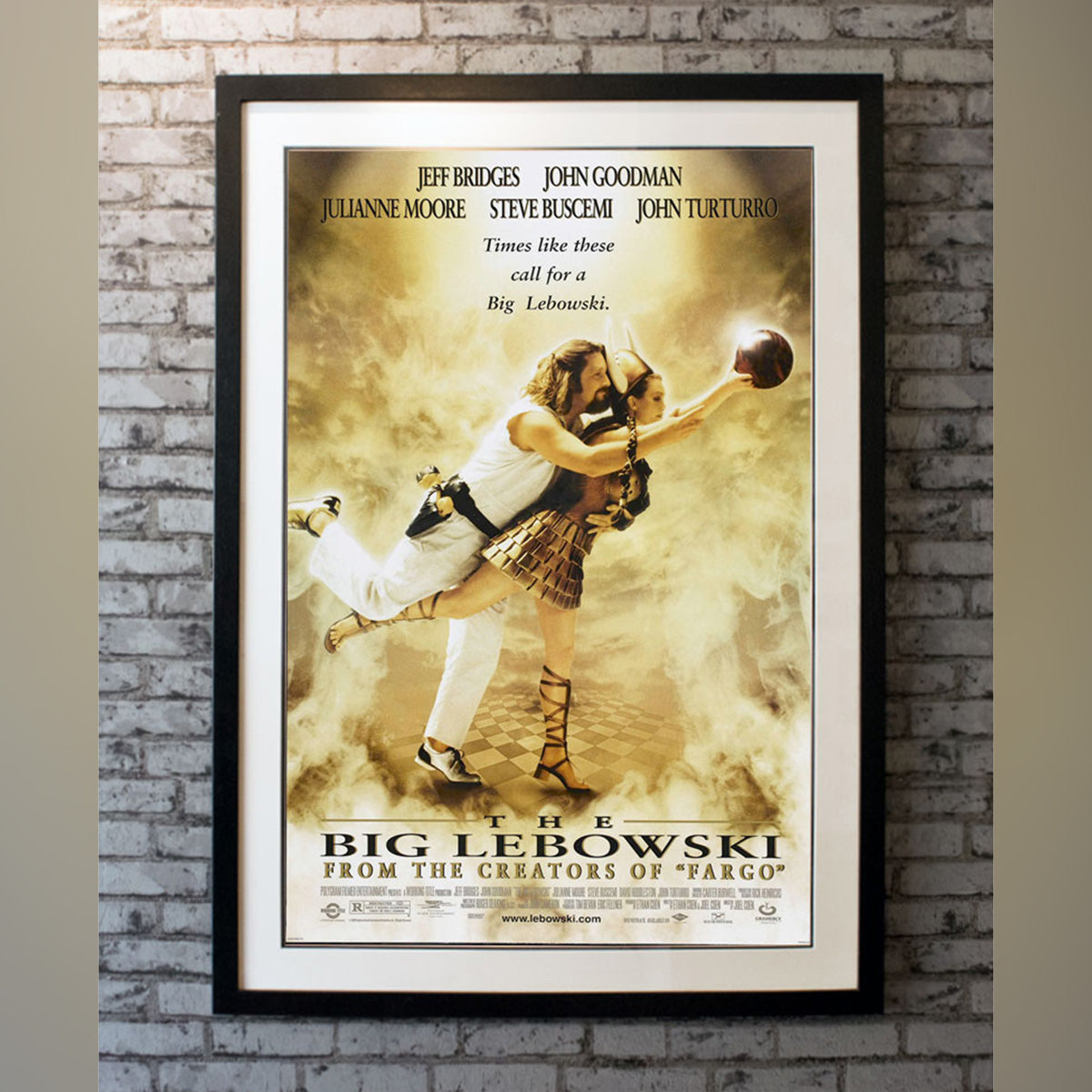 Original Movie Poster of Big Lebowski, The (1998)
