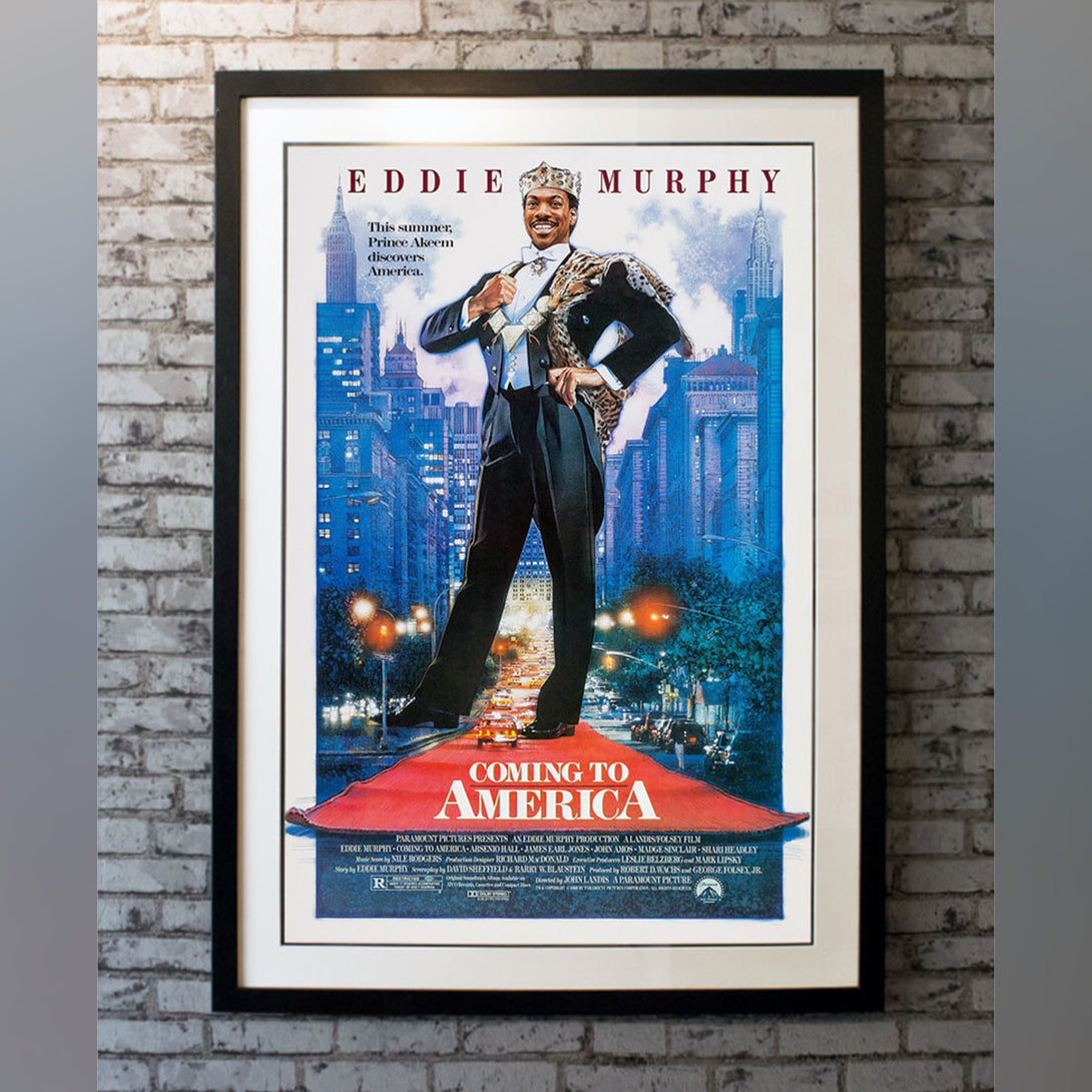 Original Movie Poster of Coming To America (1988)