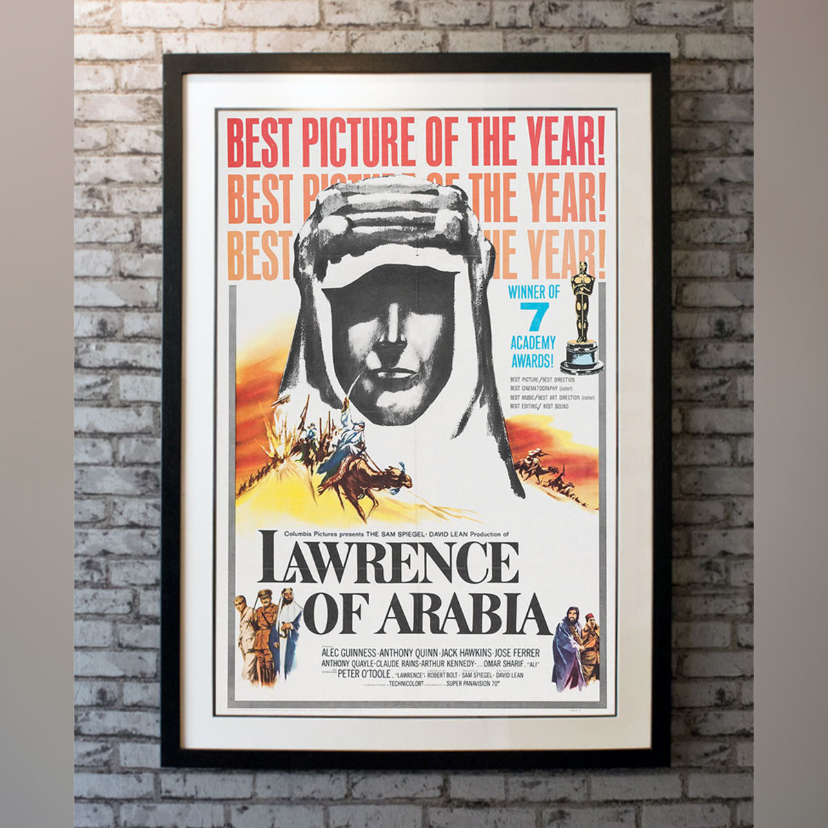 Original Movie Poster of Lawrence Of Arabia (1962)