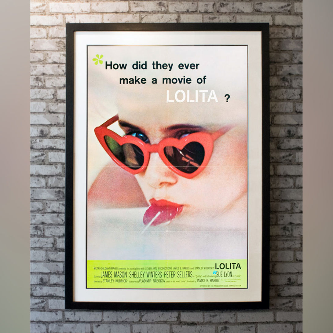 Original Movie Poster of Lolita (1962)