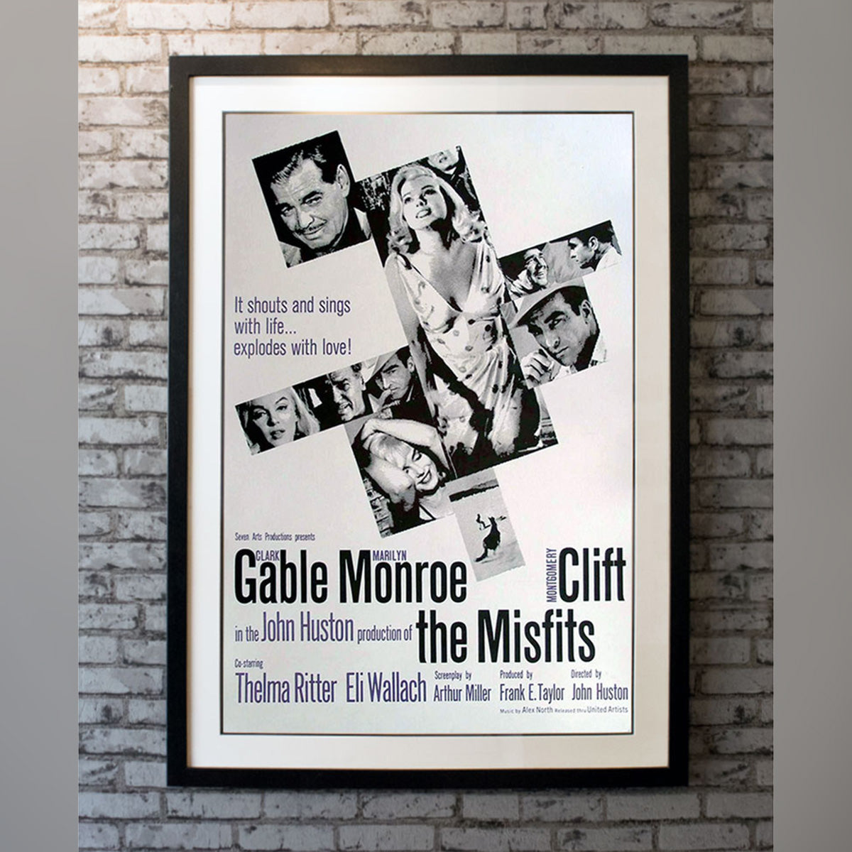 Original Movie Poster of Misfits, The (1961)