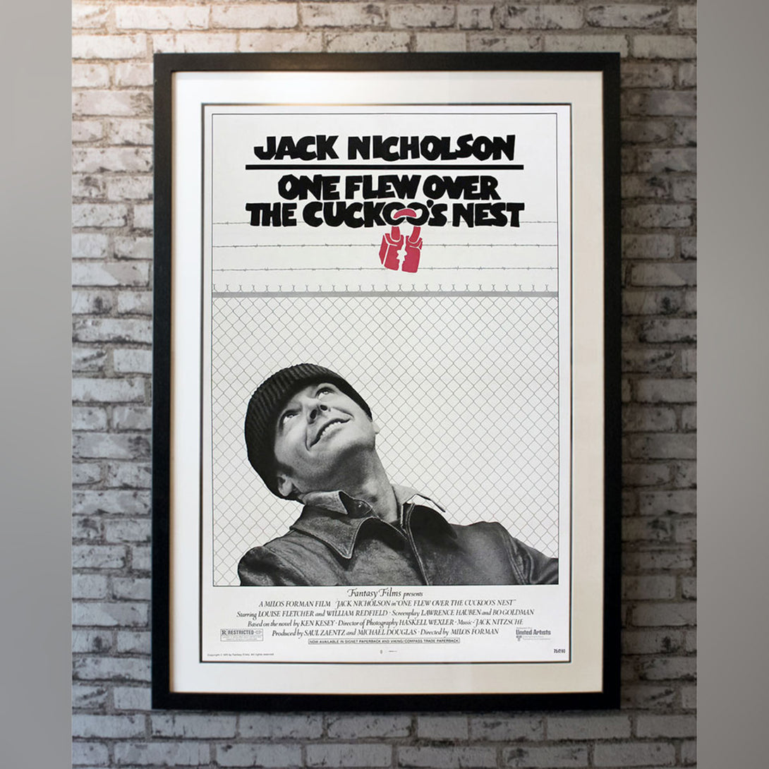 Original Movie Poster of One Flew Over The Cuckoo's Nest (1975)