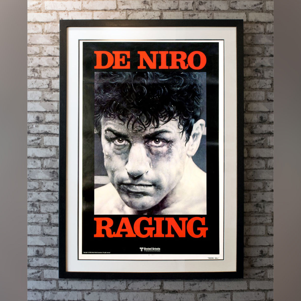 Original Movie Poster of Raging Bull (1980)