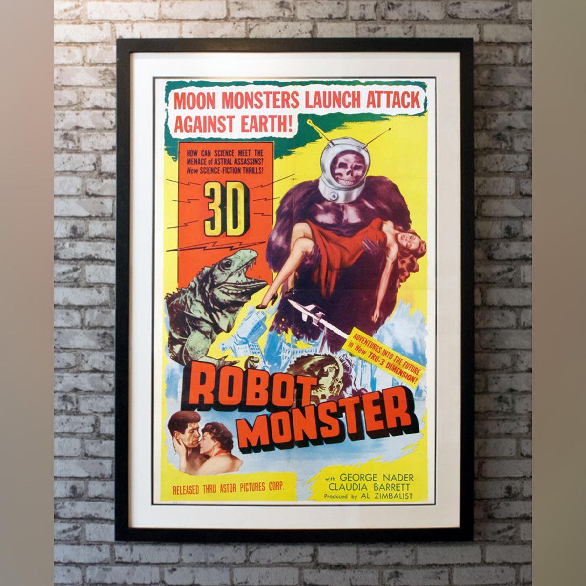 Original Movie Poster of Robot Monster (1953)