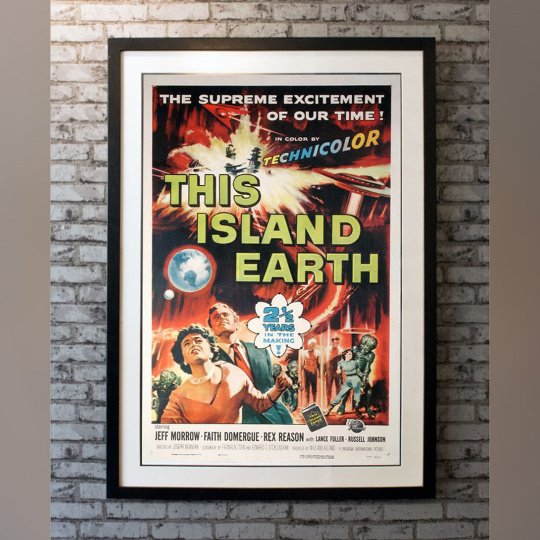 Original Movie Poster of This Island Earth (1955)