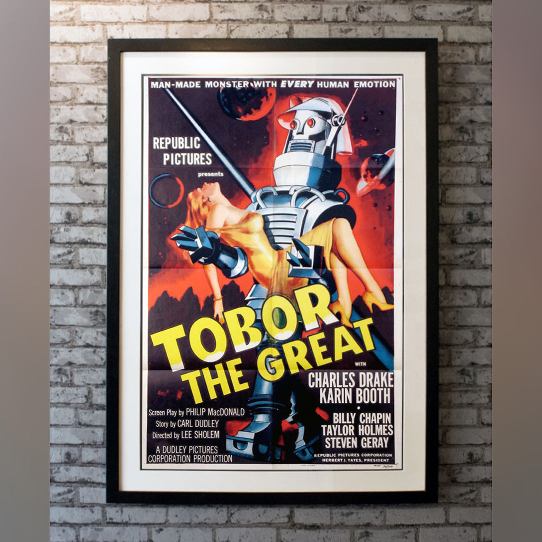 Original Movie Poster of Tobor The Great (1954)