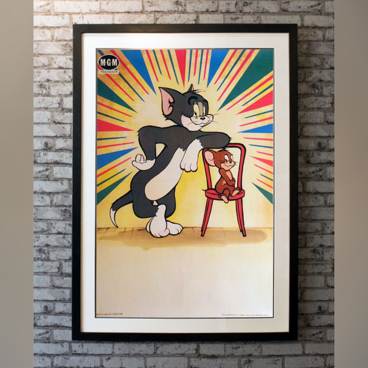 Original Movie Poster of Tom And Jerry (1959)