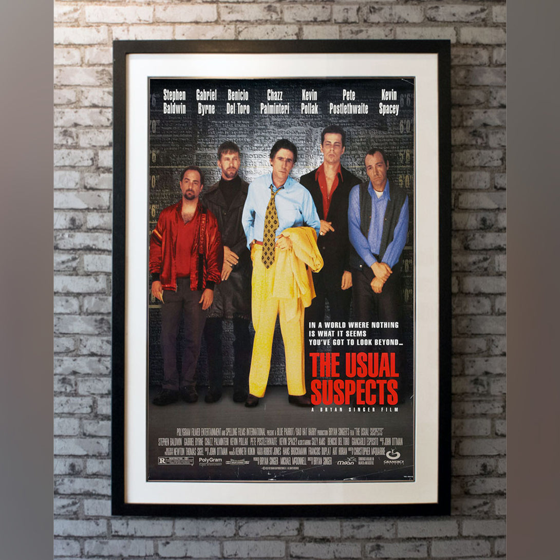 Original Movie Poster of Usual Suspects, The (1995)