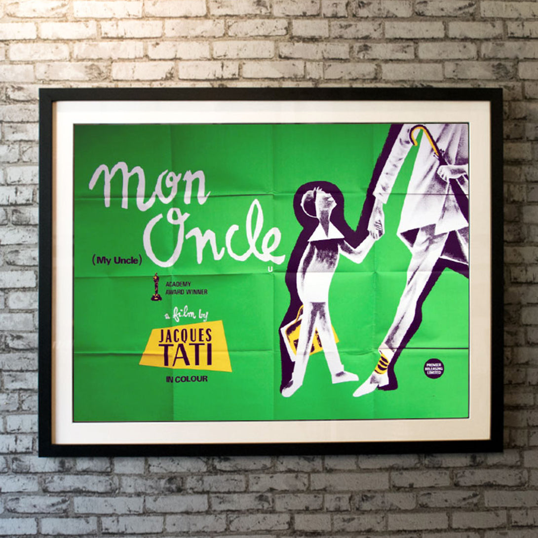 Original Movie Poster of Mon Oncle (1970R)