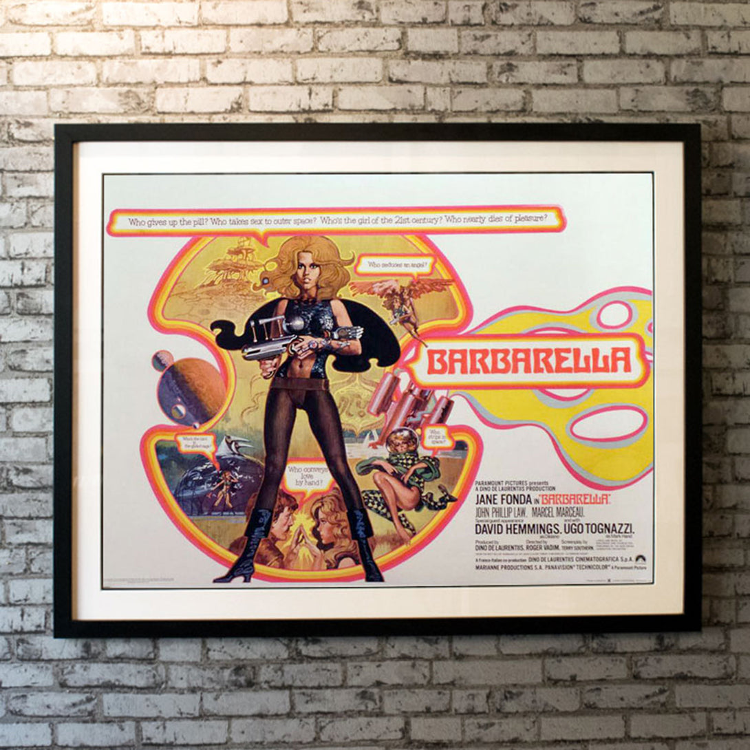 Original Movie Poster of Barbarella (1968)