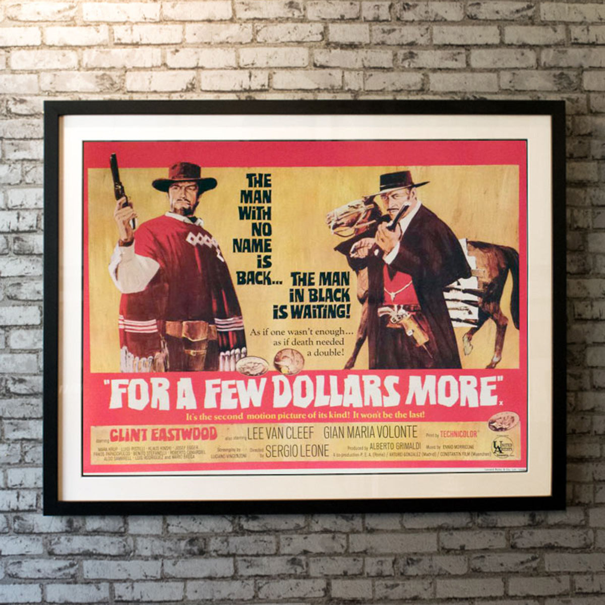 Original Movie Poster of For A Few Dollars More (1965)