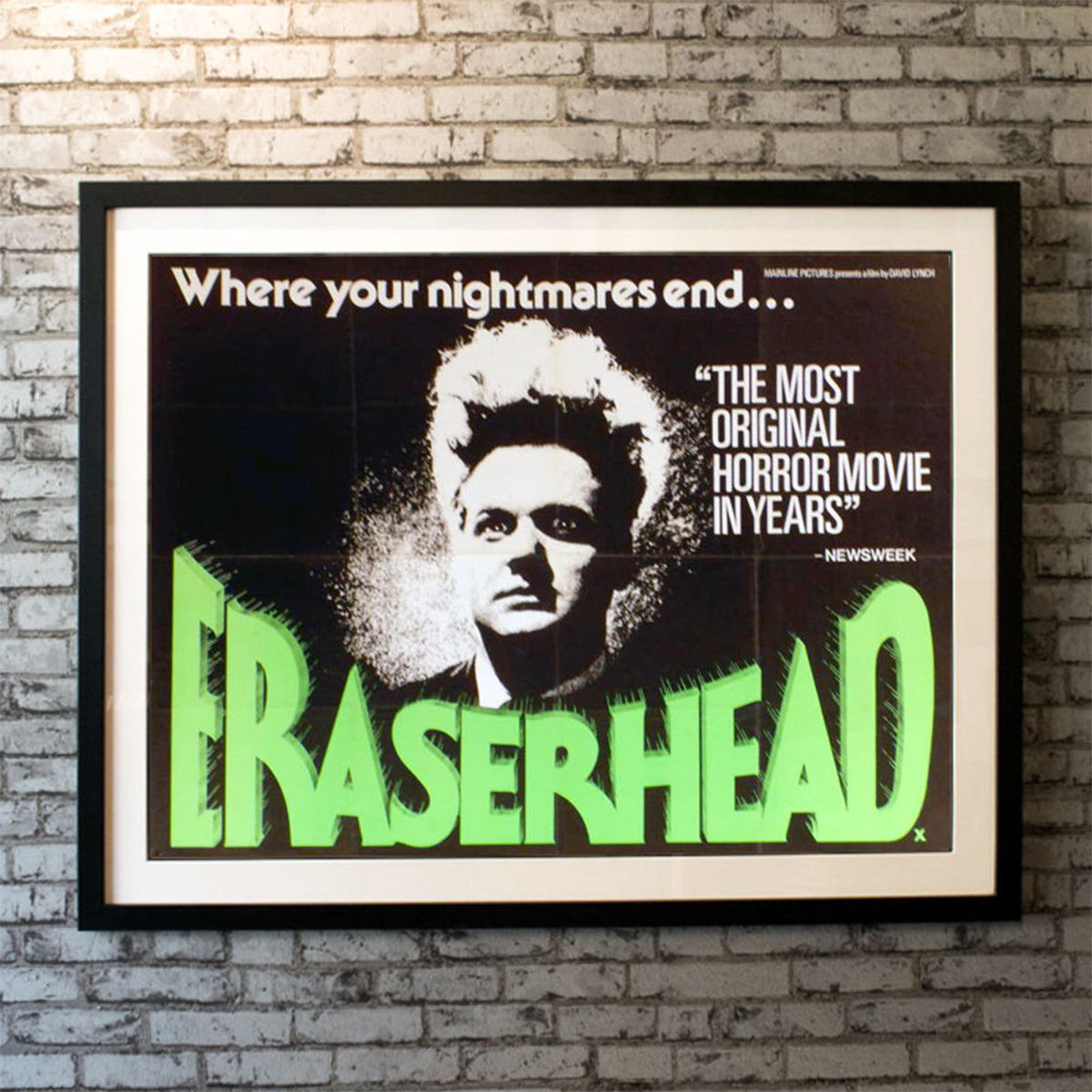Original Movie Poster of Eraserhead (1977)