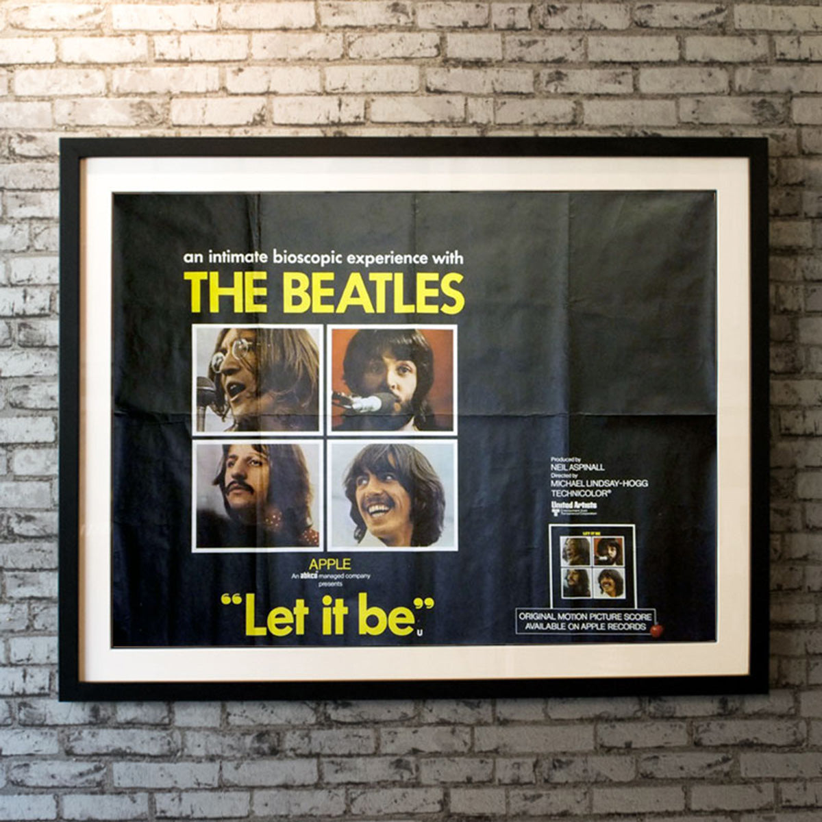 Original Movie Poster of Let It Be (1970)