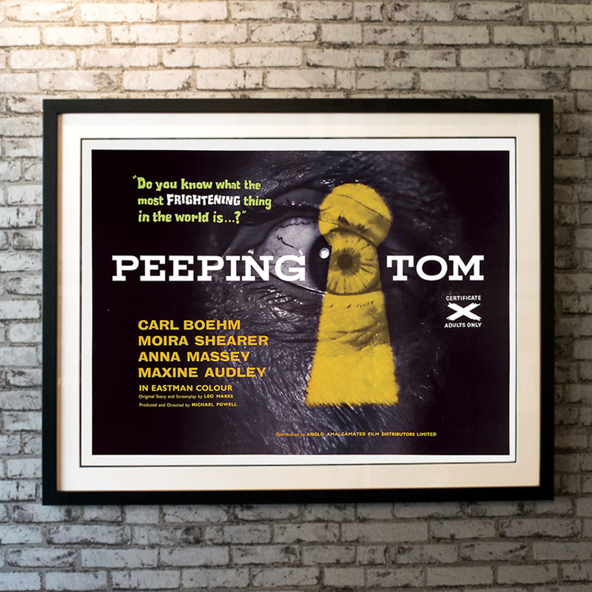 Original Movie Poster of Peeping Tom (1960)