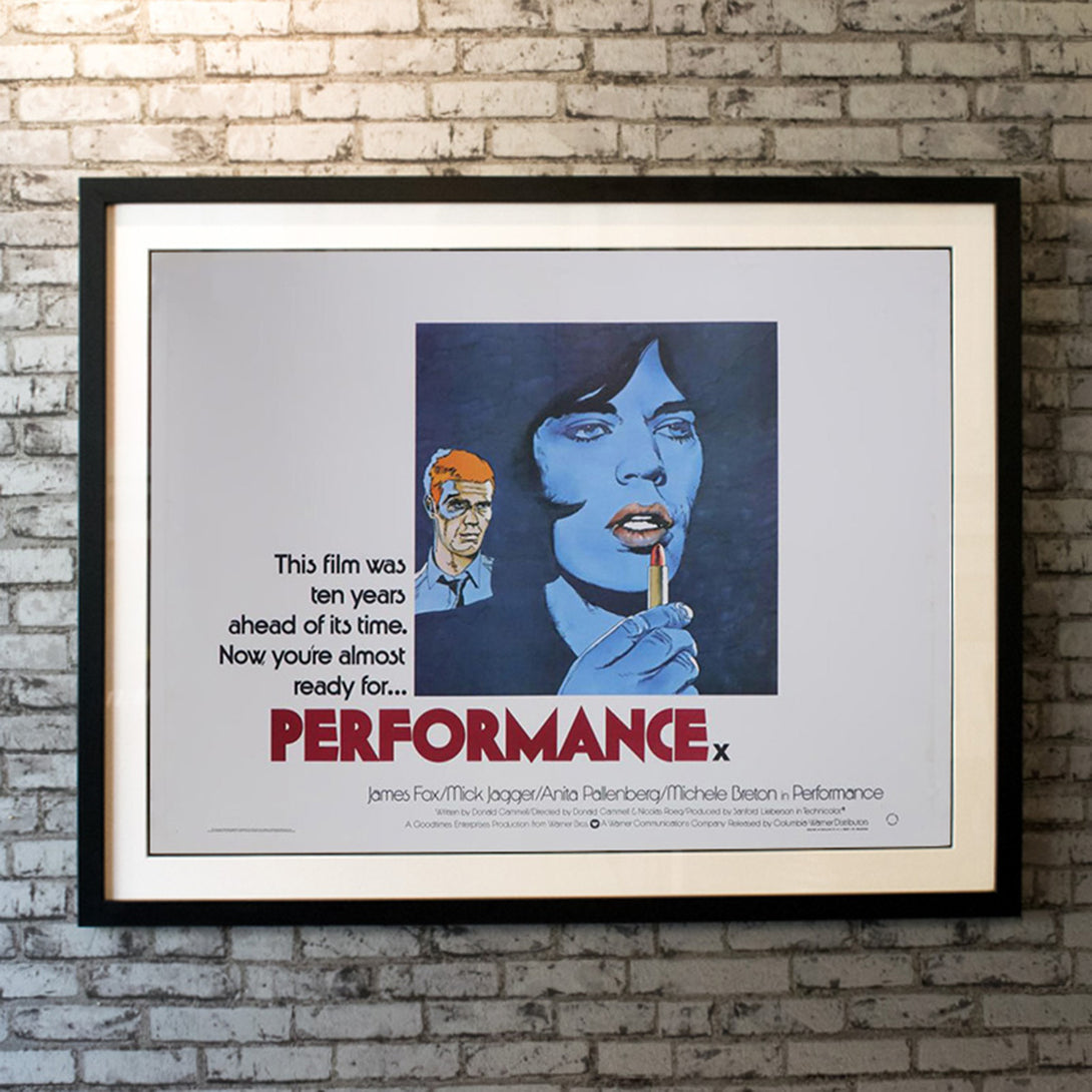 Original Movie Poster of Performance (1979R)