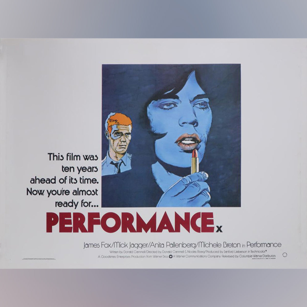 Original Movie Poster of Performance (1979R)