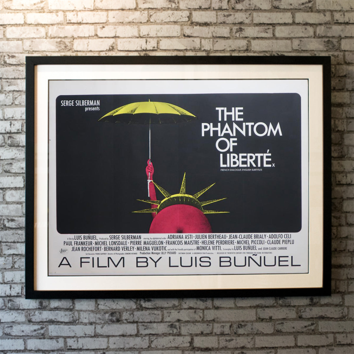Original Movie Poster of Phantom Of Liberty, The (1974)
