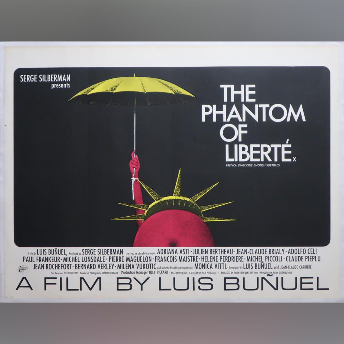 Original Movie Poster of Phantom Of Liberty, The (1974)