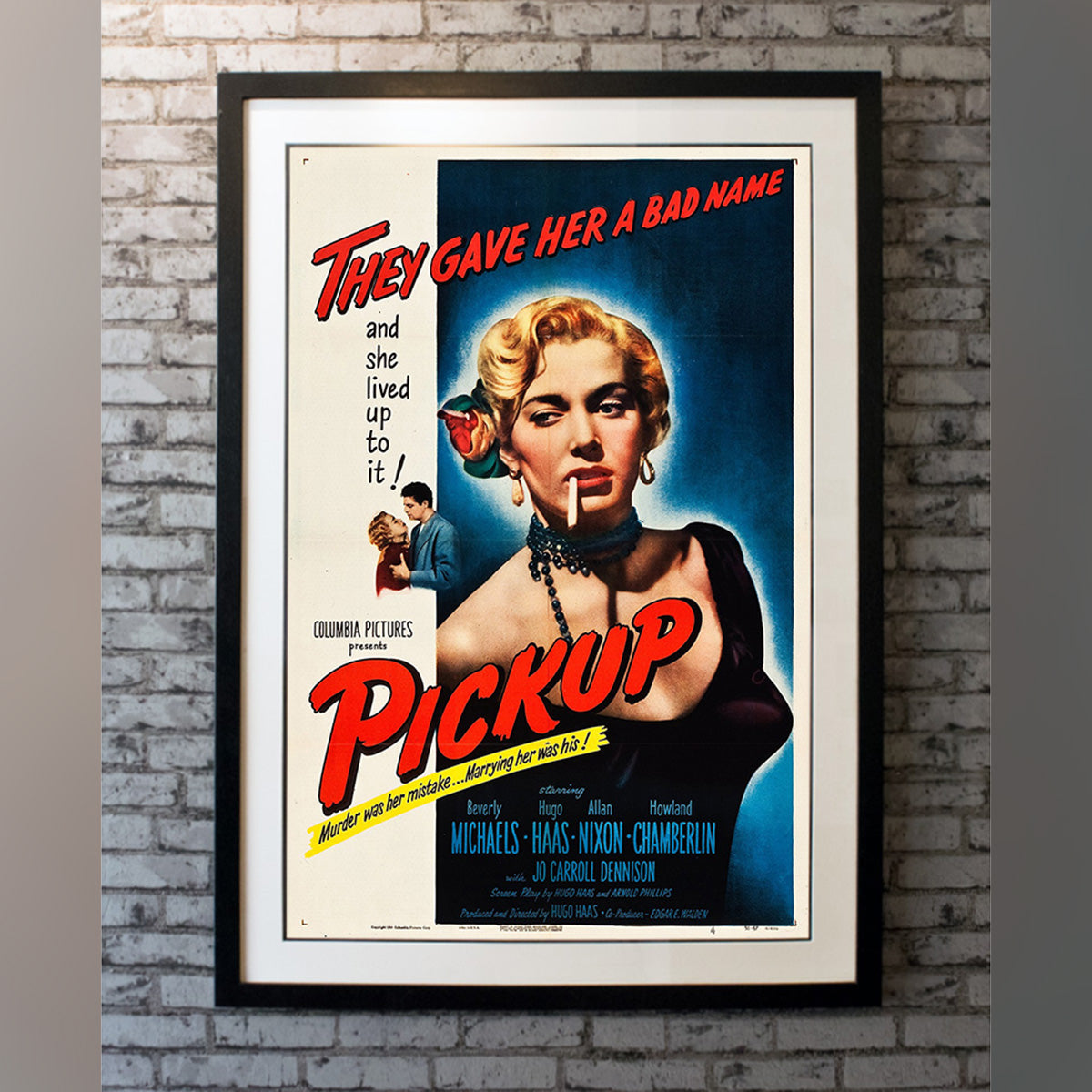 Original Movie Poster of Pickup (1951)