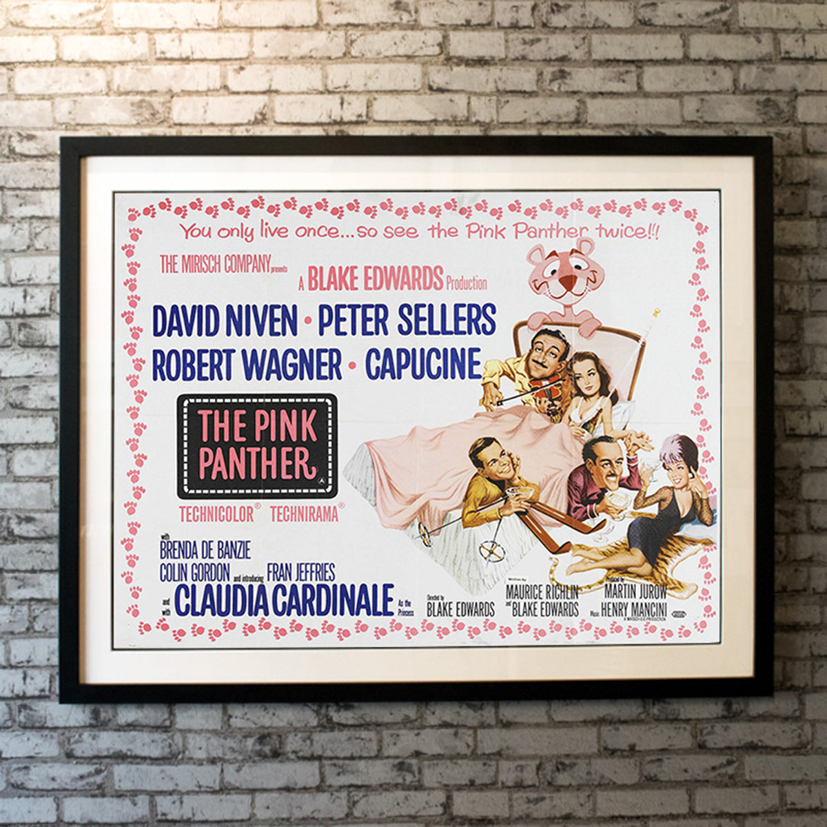 Original Movie Poster of Pink Panther, The (1963)
