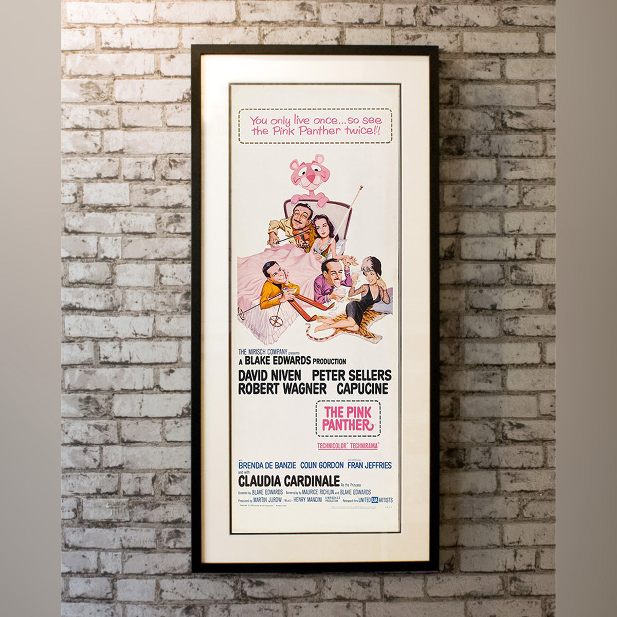 Original Movie Poster of Pink Panther, The (1964)
