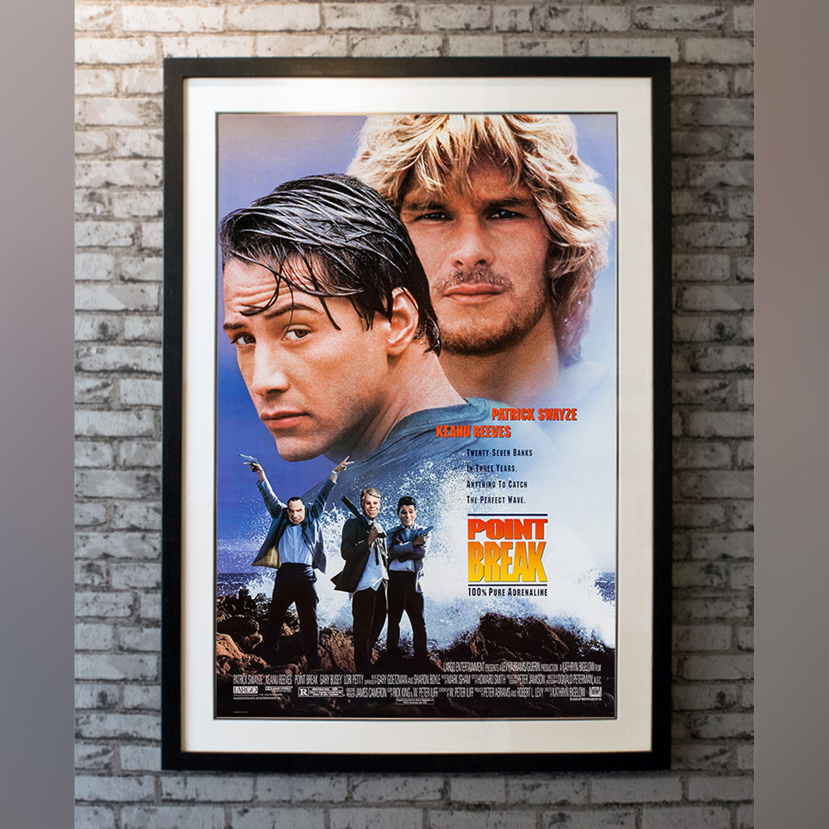 Original Movie Poster of Point Break (1991)