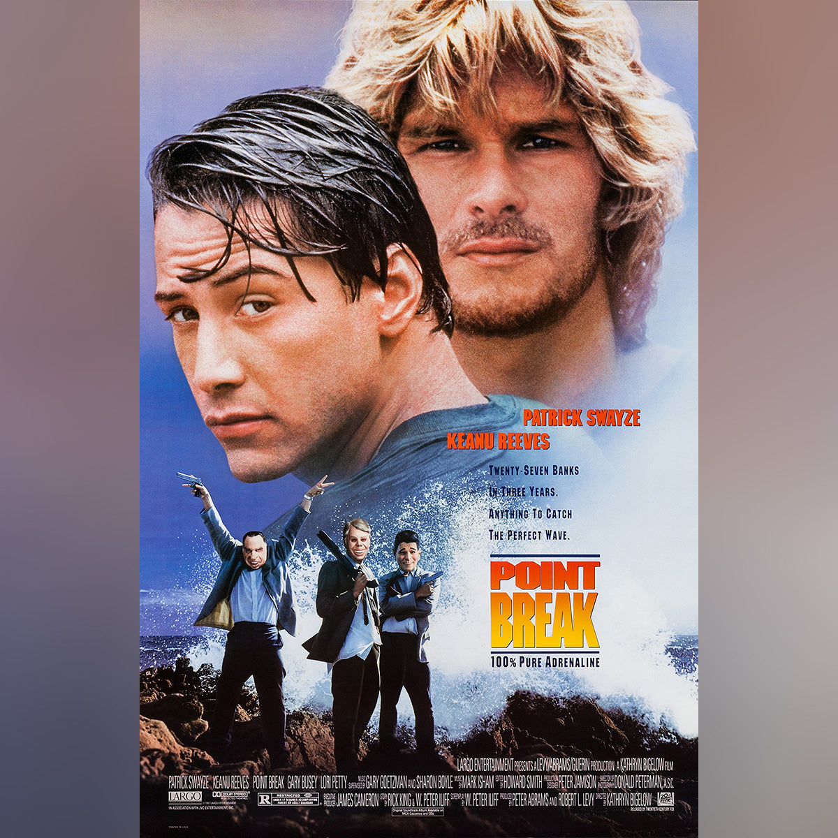 Original Movie Poster of Point Break (1991)