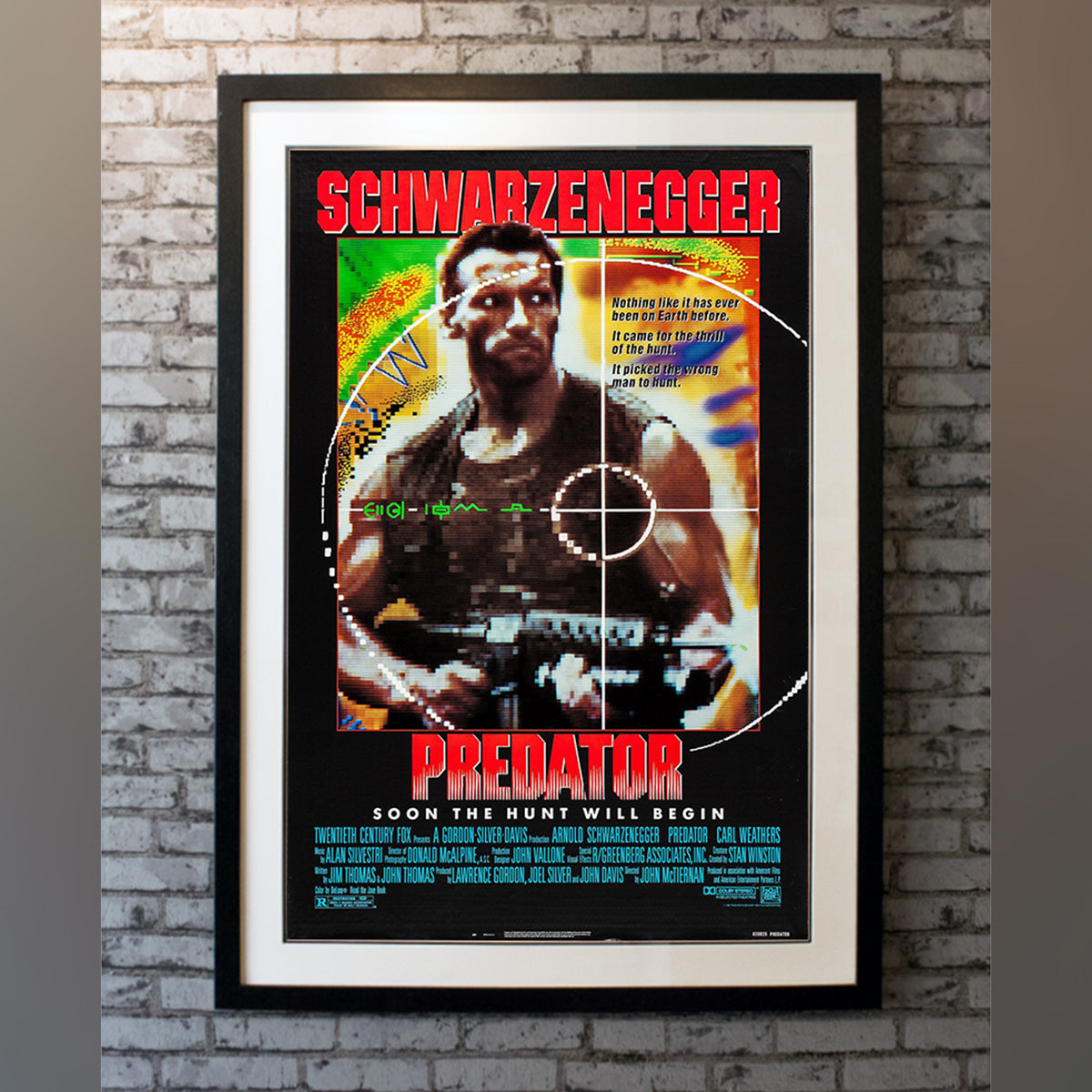 Original Movie Poster of Predator (1987)
