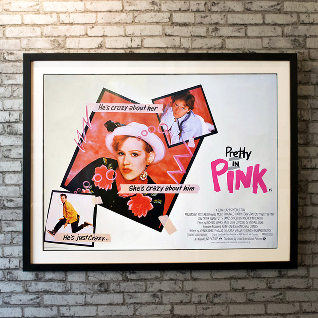 Original Movie Poster of Pretty In Pink (1986)