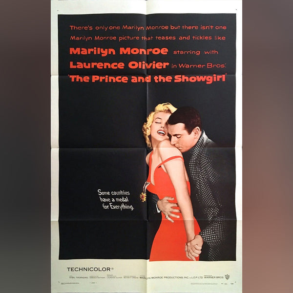 Original Movie Poster of Prince And The Showgirl, The (1957)