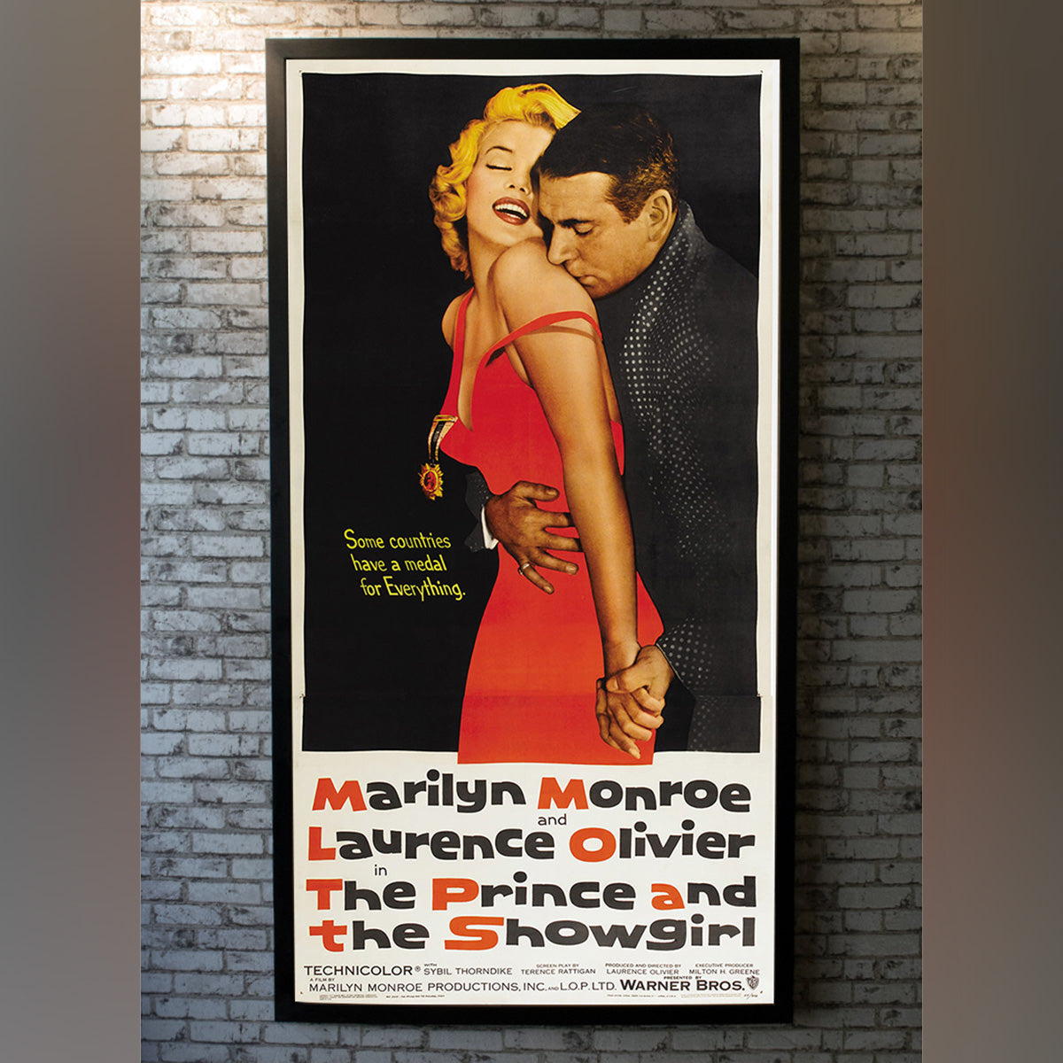 Original Movie Poster of Prince And The Showgirl, The (1957)