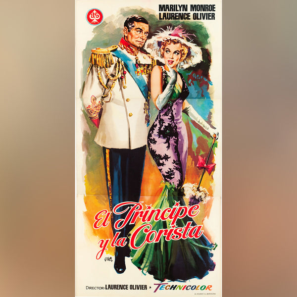 Original Movie Poster of Prince And The Showgirl, The (1957)