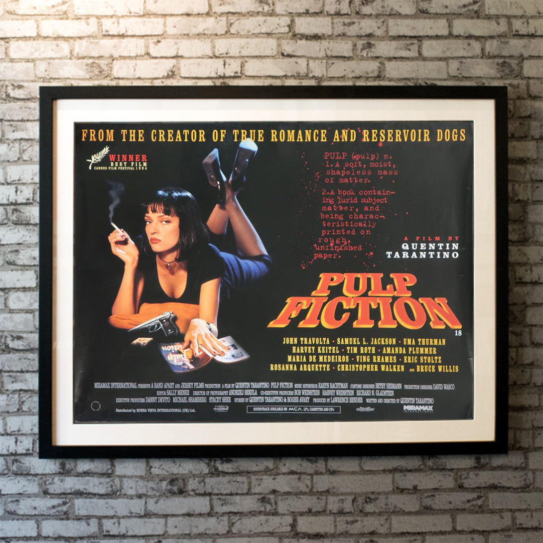 Original Movie Poster of Pulp Fiction (1994)