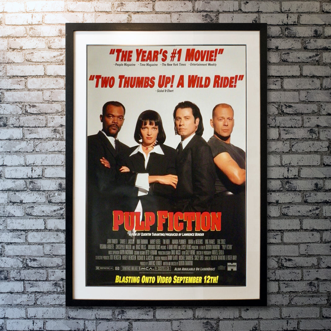 Original Movie Poster of Pulp Fiction (1994)