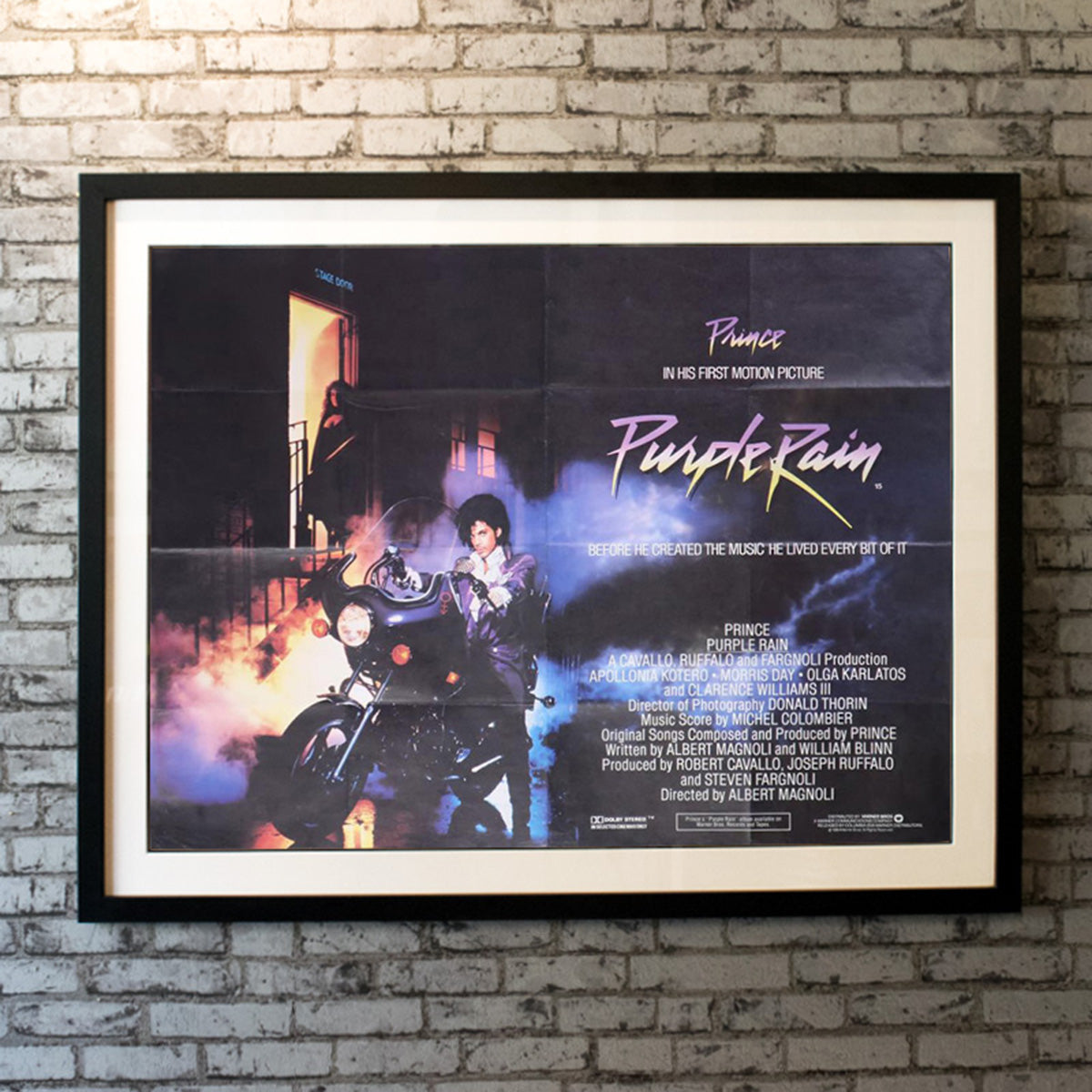 Original Movie Poster of Purple Rain (1984)