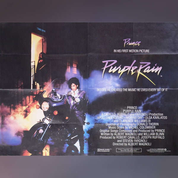 Original Movie Poster of Purple Rain (1984)