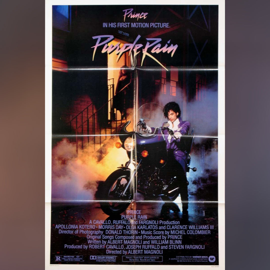 Original Movie Poster of Purple Rain (1984)