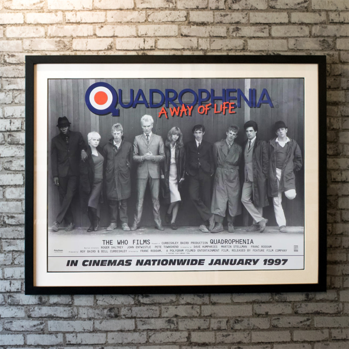 Original Movie Poster of Quadrophenia (1997R)