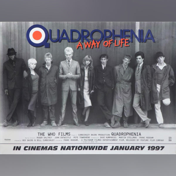 Original Movie Poster of Quadrophenia (1997R)