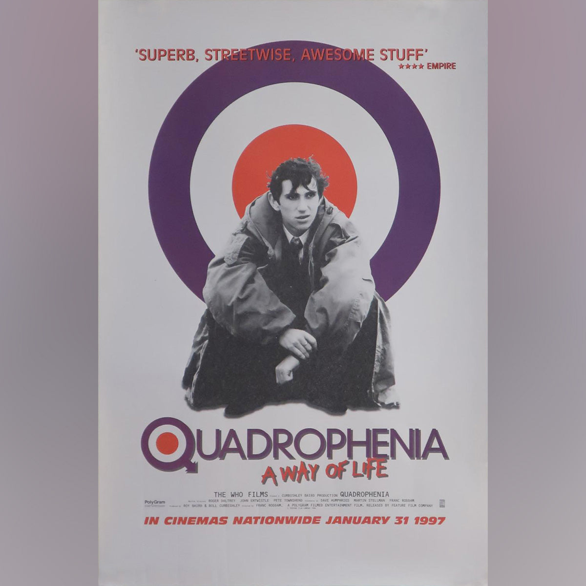 Original Movie Poster of Quadrophenia (1997)