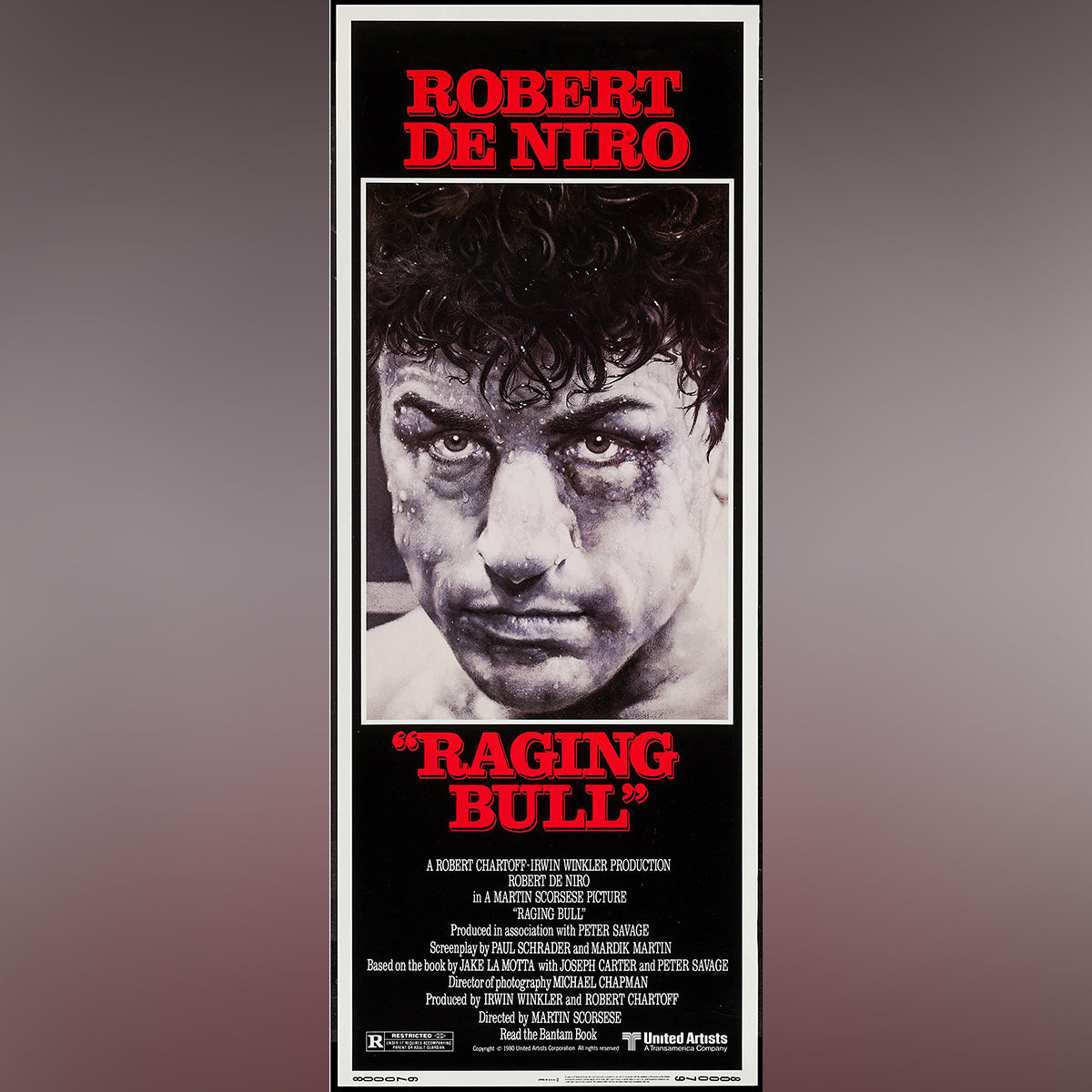 Original Movie Poster of Raging Bull (1980)