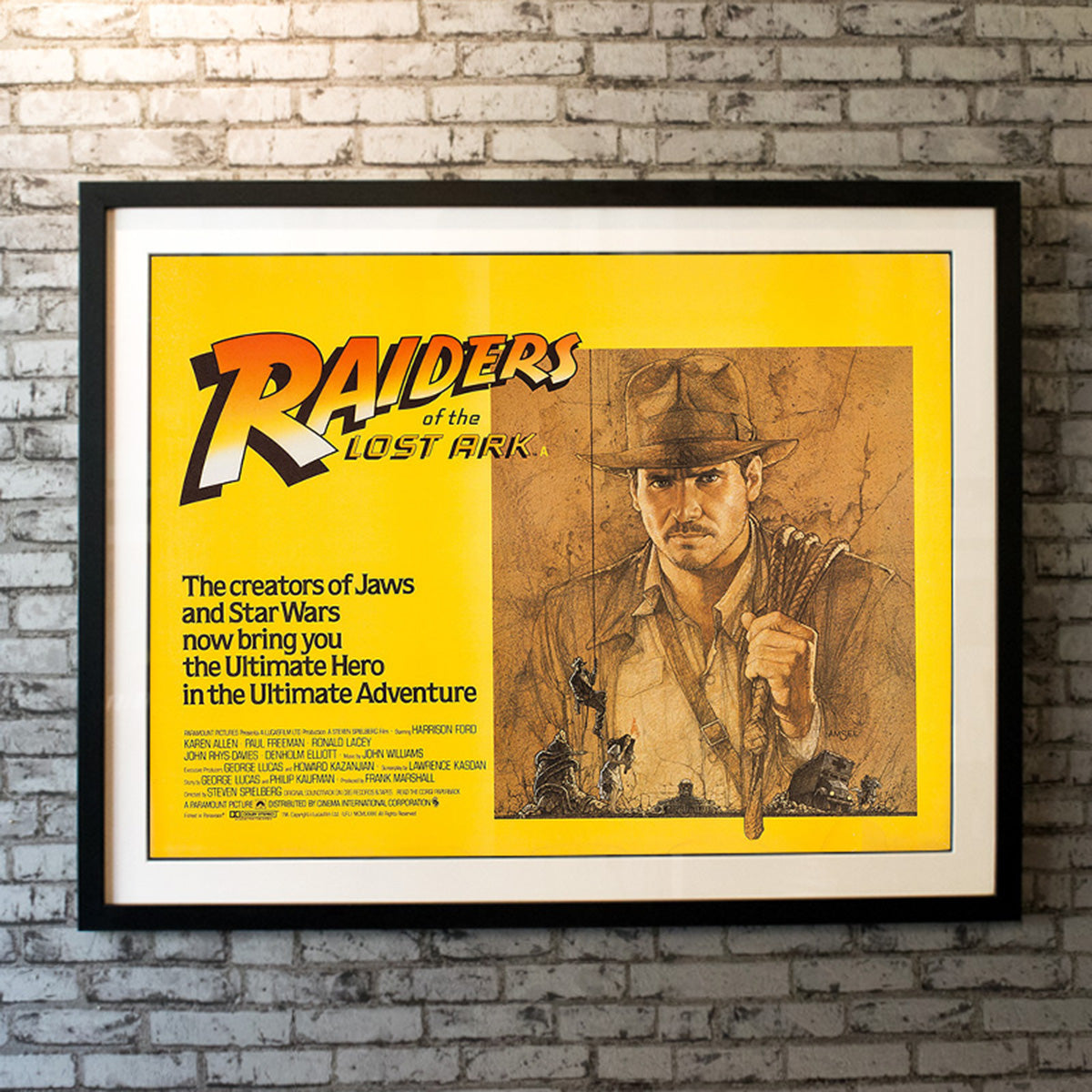 Original Movie Poster of Raiders Of The Lost Ark (1981)